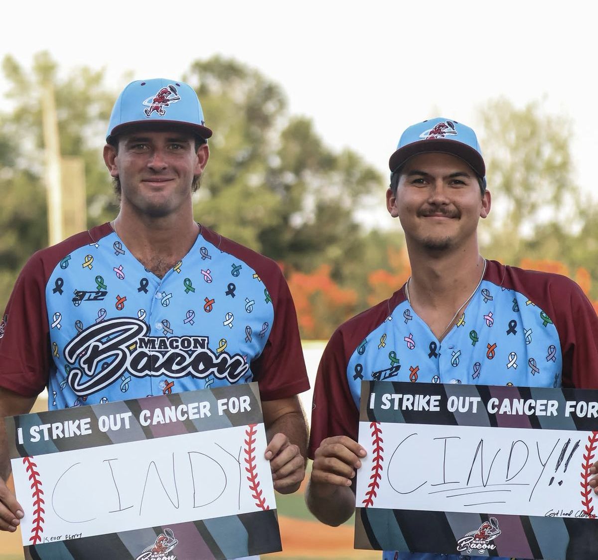 Macon Bacon Strike Out Cancer night